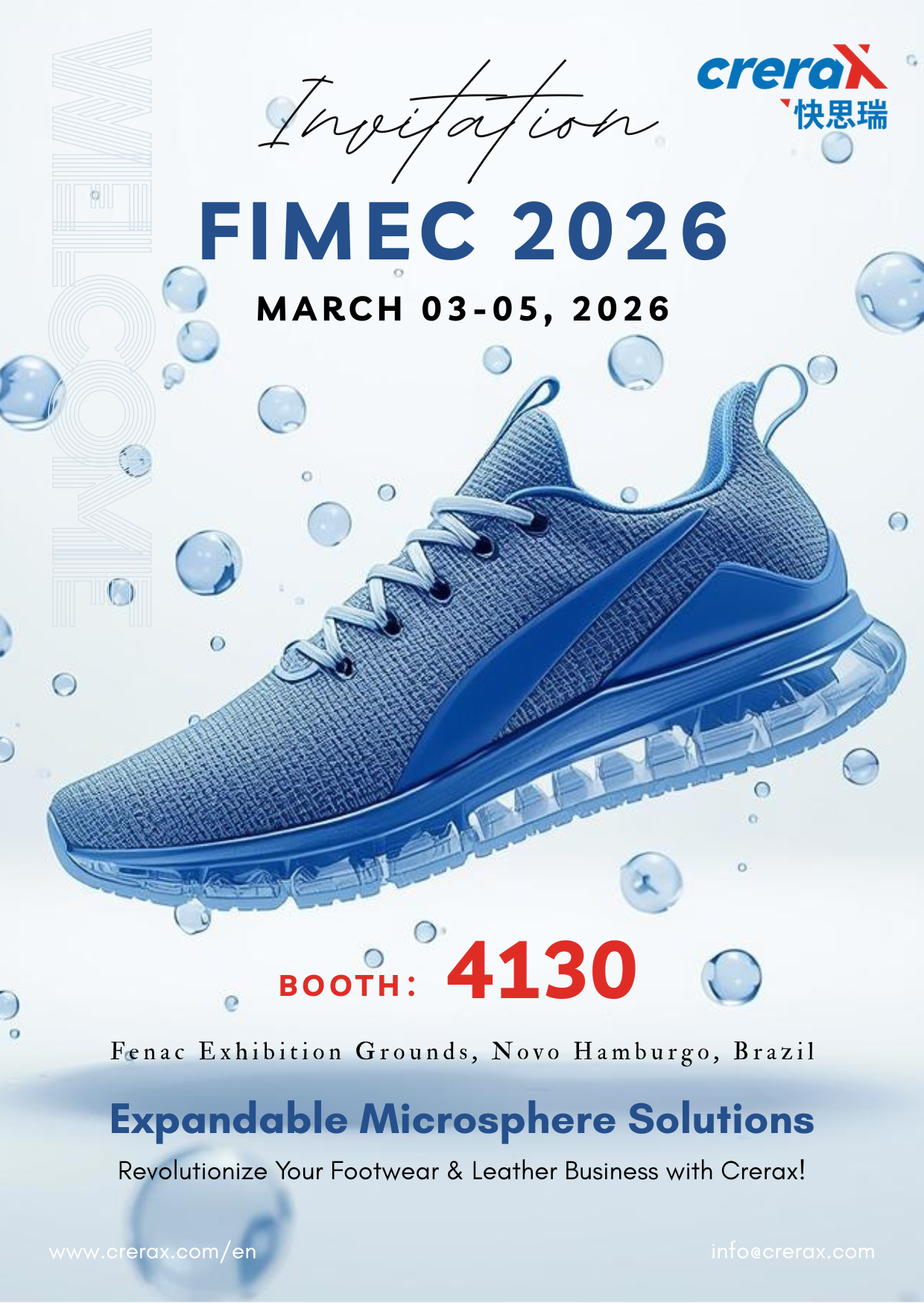 FIMEC 2026: Step into the Future with Crerax Microsphere Solutions(图1)